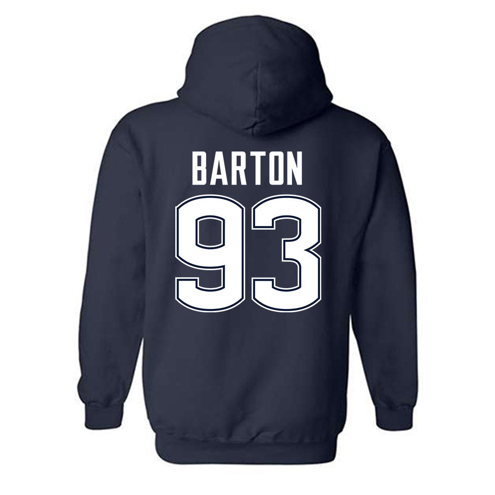 UConn - NCAA Football : Jack Barton - Hooded Sweatshirt