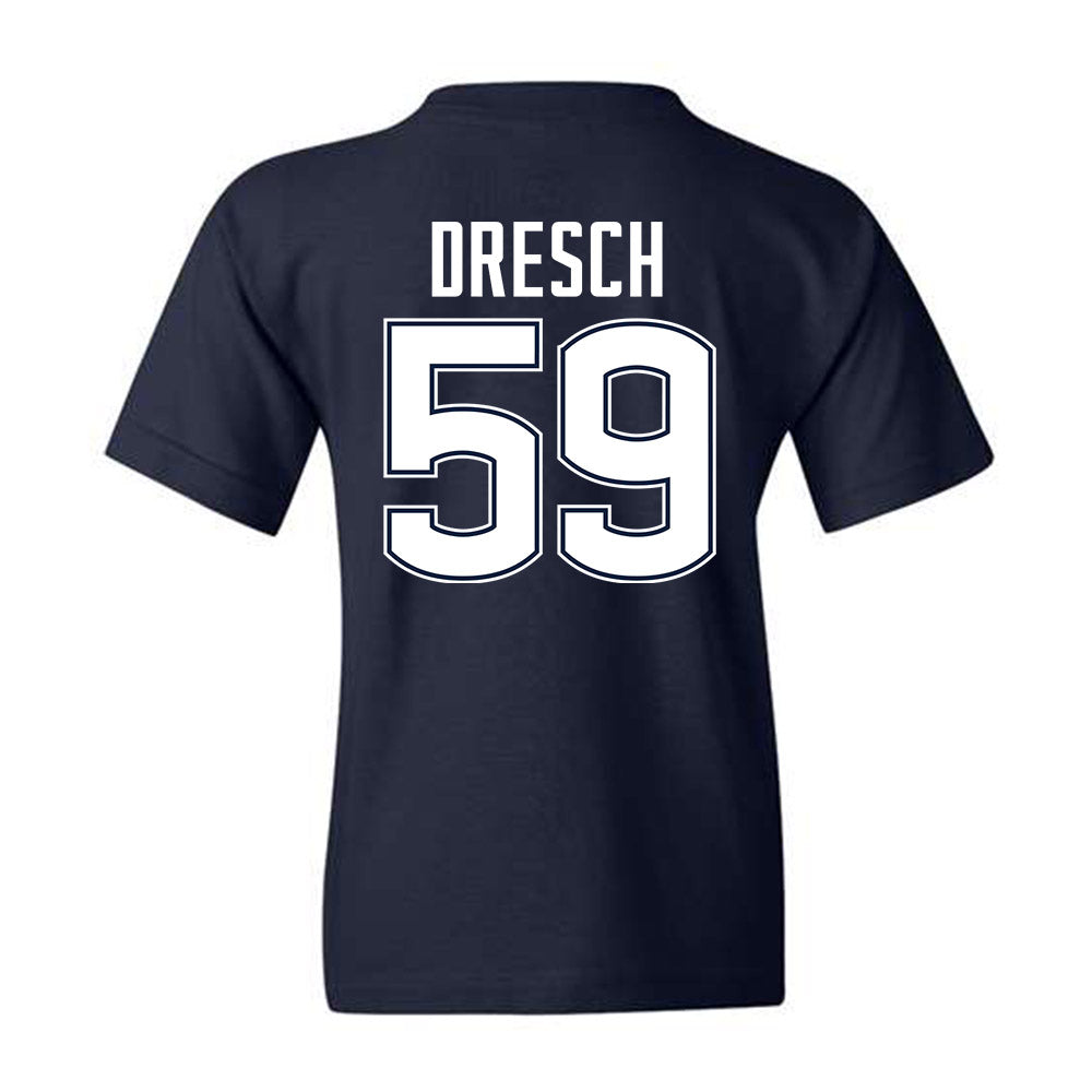 UConn - NCAA Football : Eddie Dresch - Youth T-Shirt
