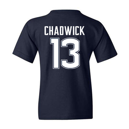 UConn - NCAA Football : Cam Chadwick - Classic Shersey Youth T-Shirt-1