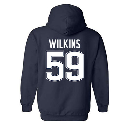 UConn - NCAA Football : Finn Wilkins - Hooded Sweatshirt