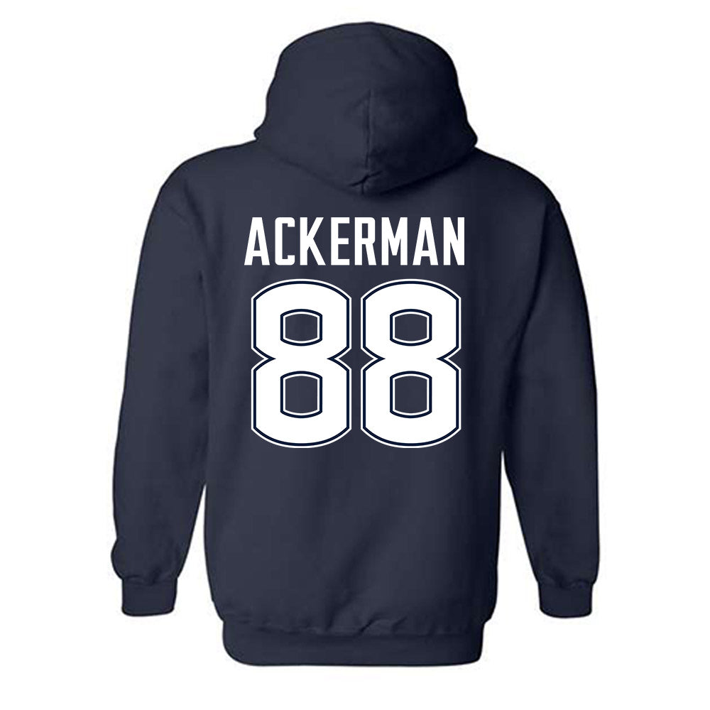 UConn - NCAA Football : Cooper Ackerman - Hooded Sweatshirt