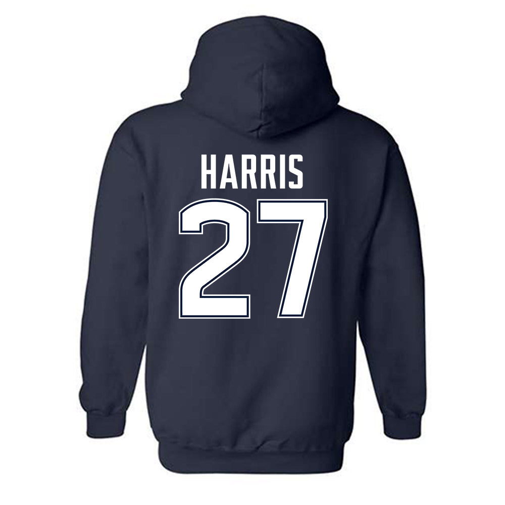 UConn - NCAA Football : Antoineo Harris - Classic Shersey Hooded Sweatshirt-1