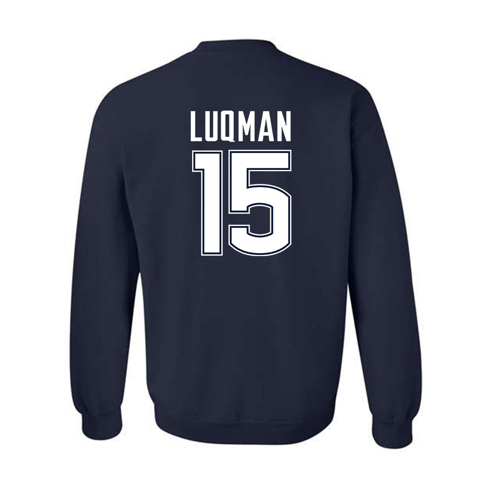 UConn - NCAA Football : Anas Luqman - Classic Shersey Crewneck Sweatshirt-1