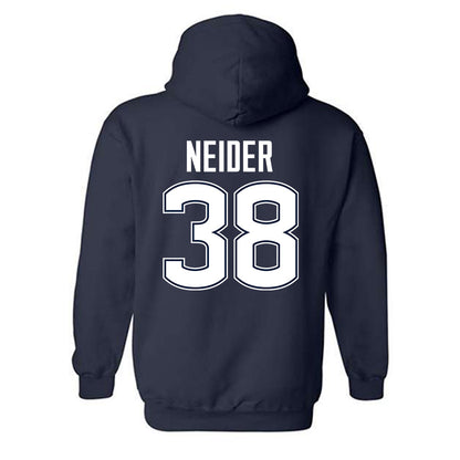 UConn - NCAA Football : John Neider - Classic Shersey Hooded Sweatshirt