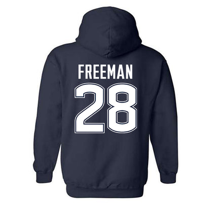 UConn - NCAA Football : Christopher Freeman - Classic Shersey Hooded Sweatshirt