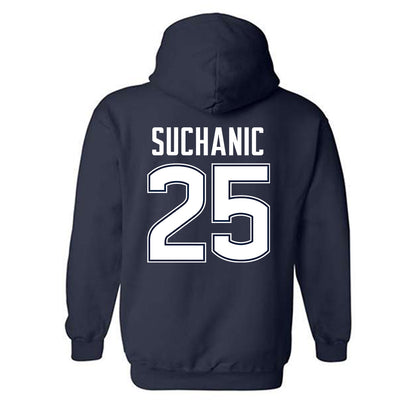 UConn - NCAA Football : Saxton Suchanic - Classic Shersey Hooded Sweatshirt-1