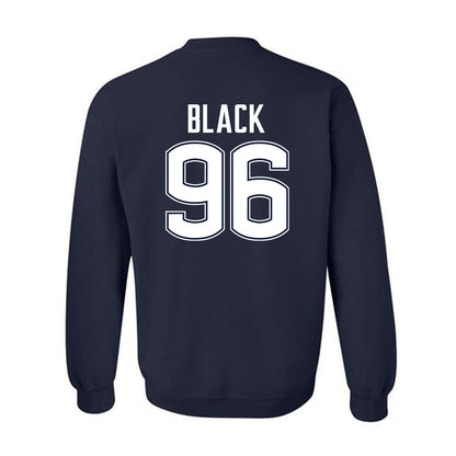 UConn - NCAA Football : Marquis Black - Classic Shersey Crewneck Sweatshirt-1