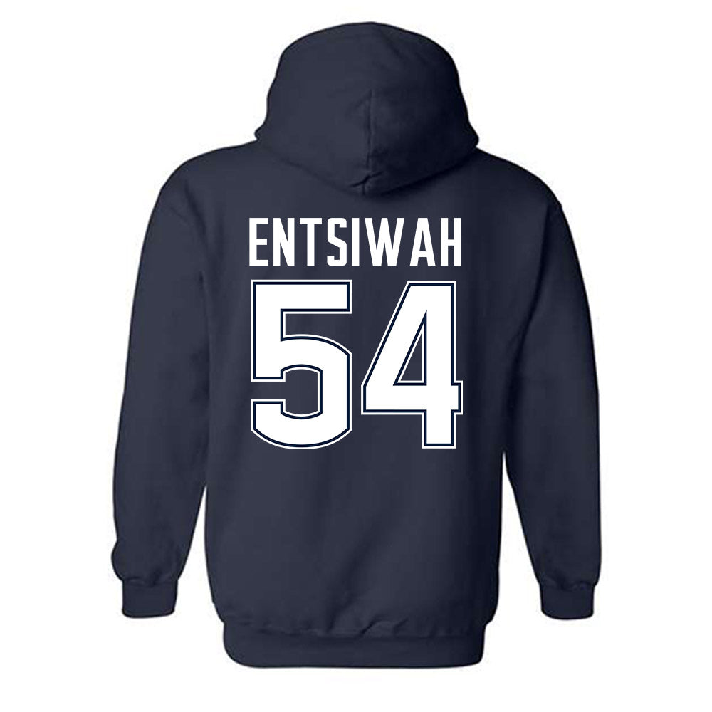 UConn - NCAA Football : Ed Entsiwah - Classic Shersey Hooded Sweatshirt-1