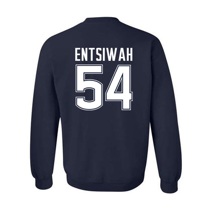 UConn - NCAA Football : Ed Entsiwah - Classic Shersey Crewneck Sweatshirt-1