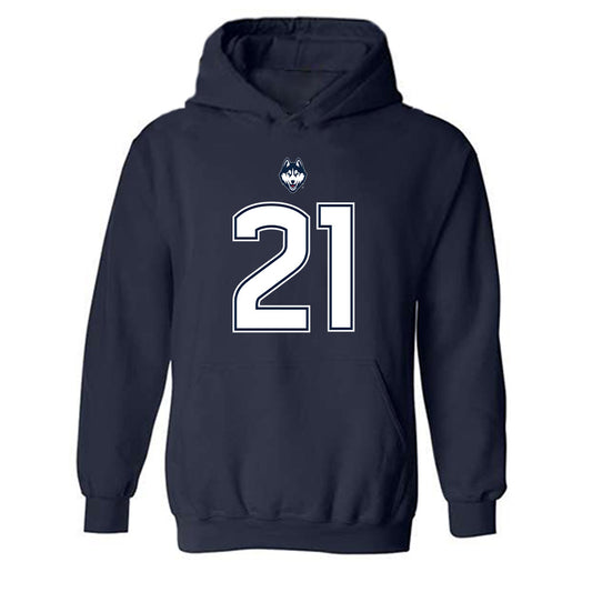 UConn - NCAA Football : Danny Shaban - Classic Shersey Hooded Sweatshirt