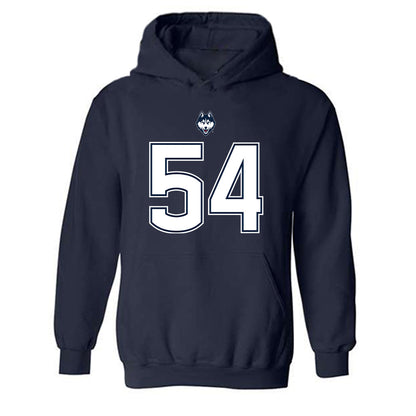 UConn - NCAA Football : Ed Entsiwah - Classic Shersey Hooded Sweatshirt-0