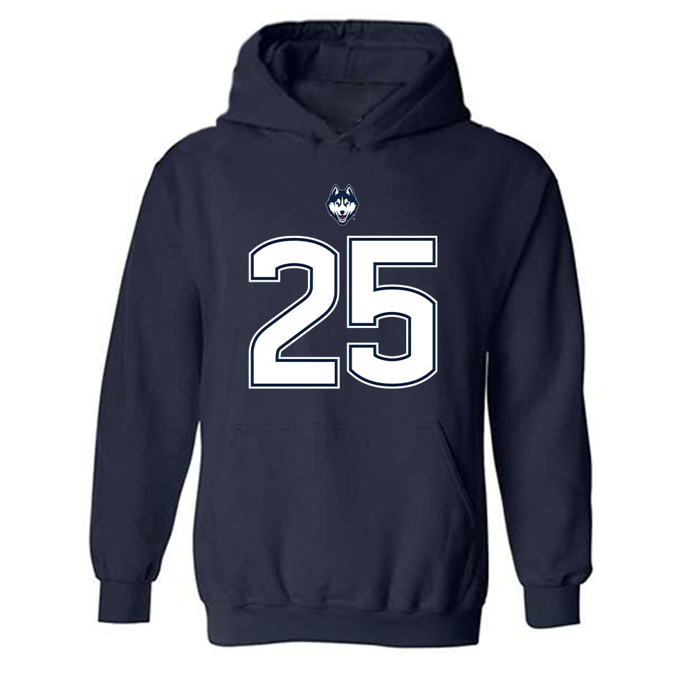 UConn - NCAA Football : Daniel Rose - Classic Shersey Hooded Sweatshirt-0