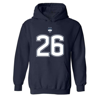 UConn - NCAA Football : Soren Rief - Classic Shersey Hooded Sweatshirt-0