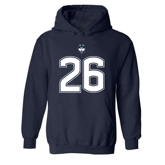 UConn - NCAA Football : Soren Rief - Classic Shersey Hooded Sweatshirt-0