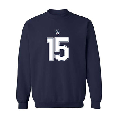UConn - NCAA Football : Anas Luqman - Classic Shersey Crewneck Sweatshirt-0