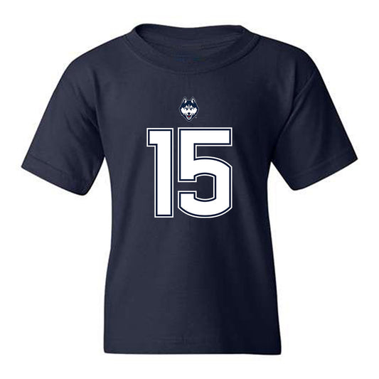 UConn - NCAA Football : Cam Abshire - Classic Shersey Youth T-Shirt-0