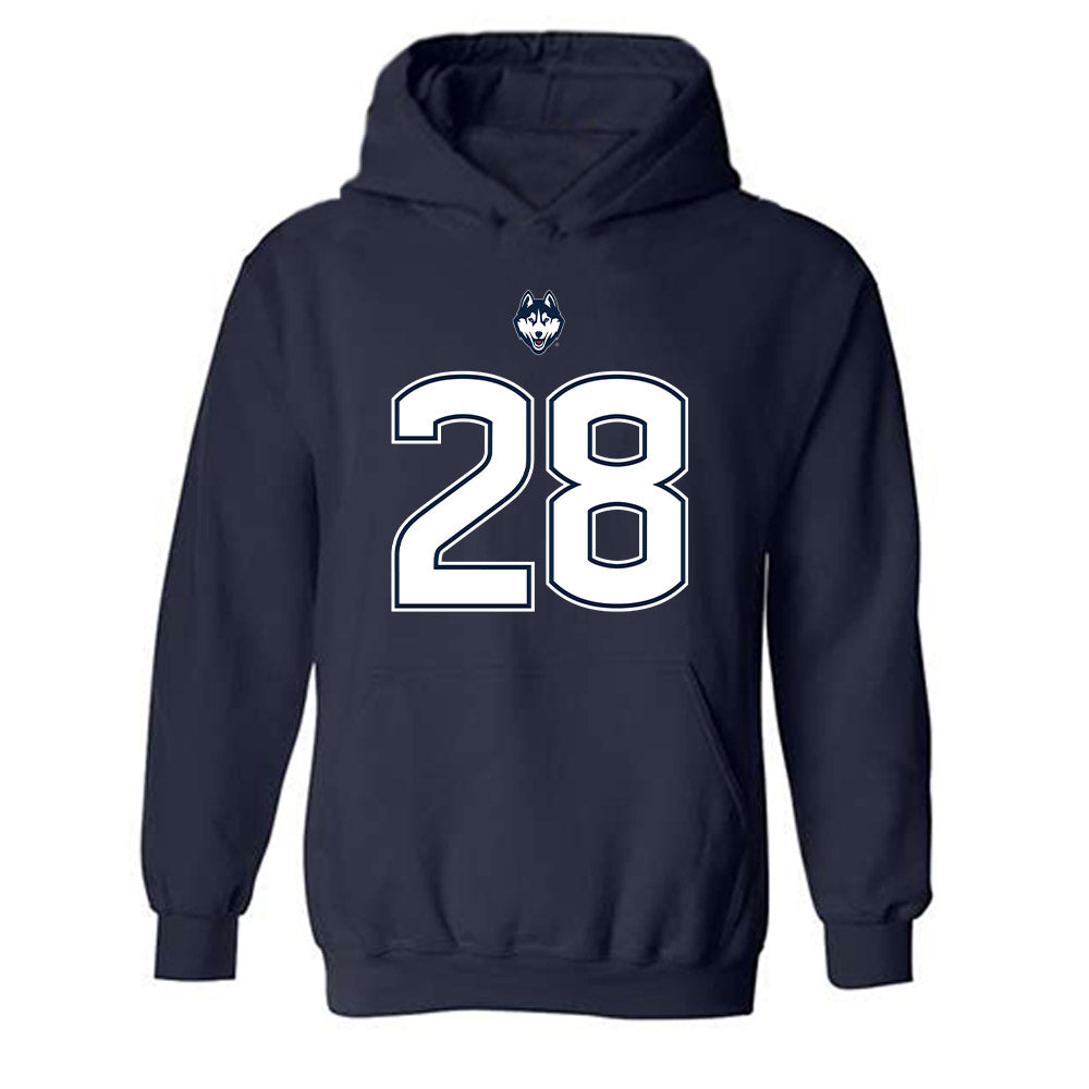 UConn - NCAA Football : Jon Morris - Classic Shersey Hooded Sweatshirt