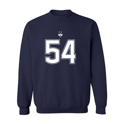 UConn - NCAA Football : Ed Entsiwah - Classic Shersey Crewneck Sweatshirt-0