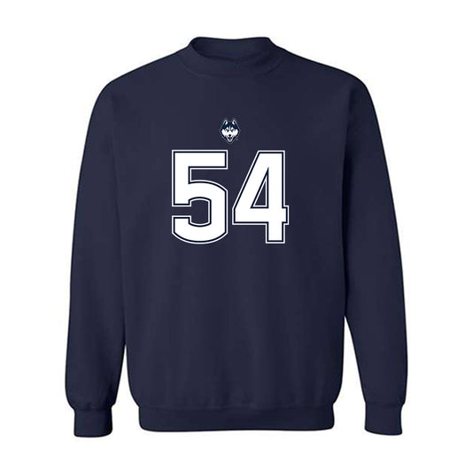 UConn - NCAA Football : Ed Entsiwah - Classic Shersey Crewneck Sweatshirt-0