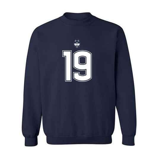 UConn - NCAA Football : Ethan Hogg - Classic Shersey Crewneck Sweatshirt-0