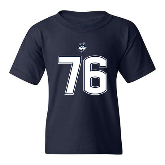 UConn - NCAA Football : Dominic Rivera - Classic Shersey Youth T-Shirt-0