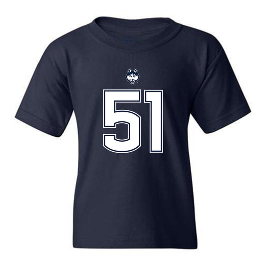 UConn - NCAA Football : Nick Pompilli - Classic Shersey Youth T-Shirt-0