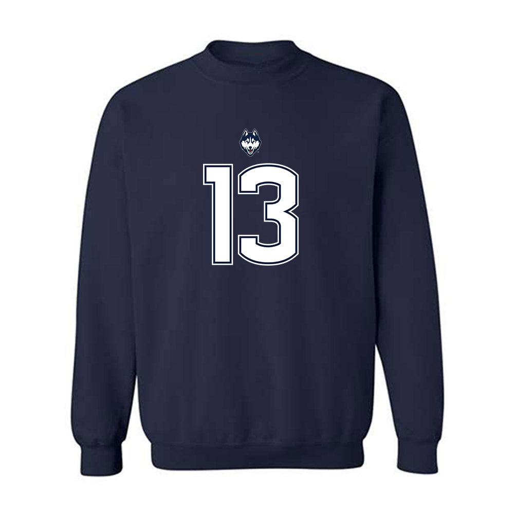 UConn - NCAA Football : Chris Parker - Classic Shersey Crewneck Sweatshirt-0