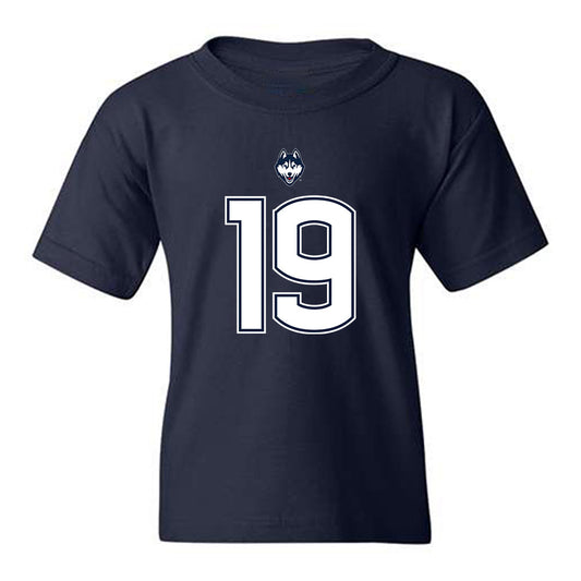 UConn - NCAA Football : Ethan Hogg - Classic Shersey Youth T-Shirt-0