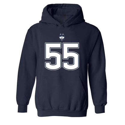 UConn - NCAA Football : Vincent Jackson - Classic Shersey Hooded Sweatshirt-0