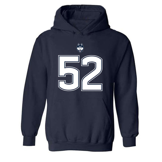 UConn - NCAA Football : Deron McLaughlin - Hooded Sweatshirt