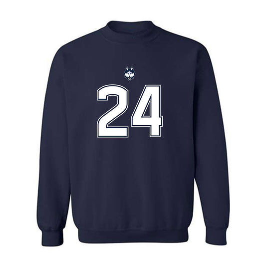 UConn - NCAA Football : Michael Robinson III - Classic Shersey Crewneck Sweatshirt-0