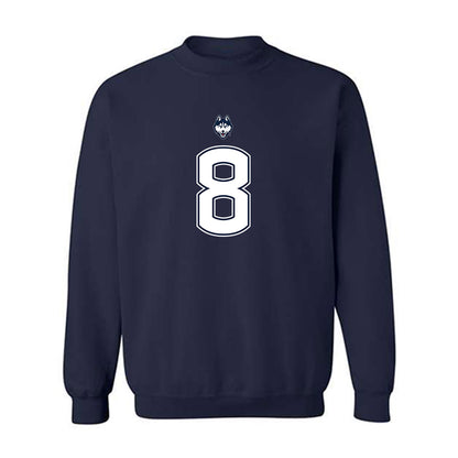 UConn - NCAA Football : Sione Moa - Classic Shersey Crewneck Sweatshirt-0