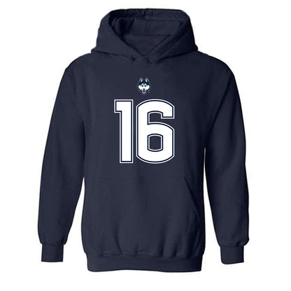 UConn - NCAA Football : Brock Montgomery - Hooded Sweatshirt