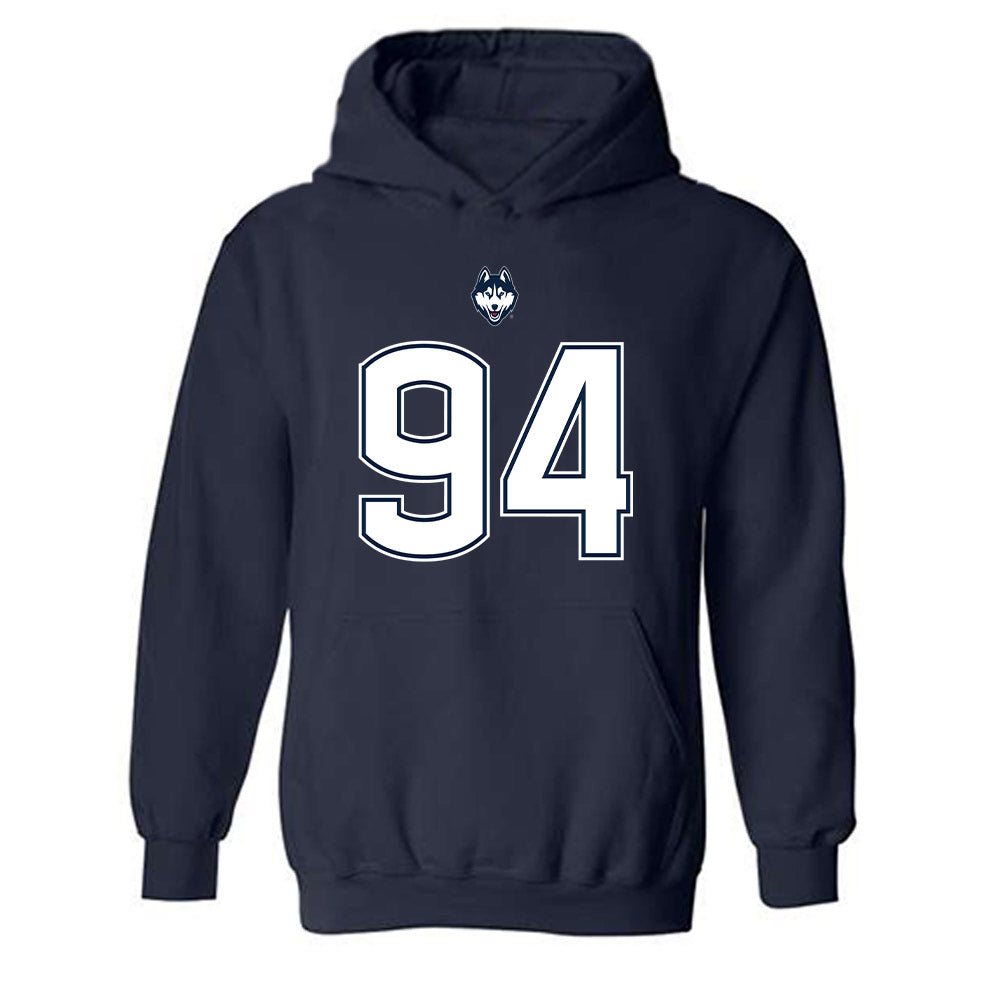UConn - NCAA Football : Matthew Hoffman - Hooded Sweatshirt
