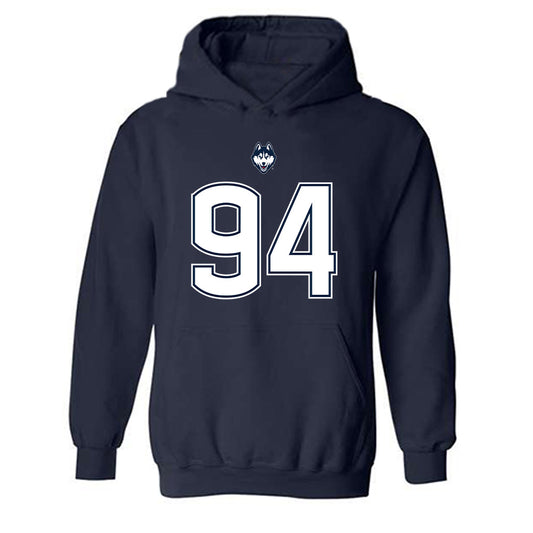 UConn - NCAA Football : Matthew Hoffman - Hooded Sweatshirt