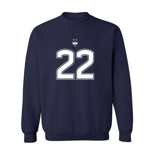 UConn - NCAA Football : Axavier Bridges-Brooks - Classic Shersey Crewneck Sweatshirt-0