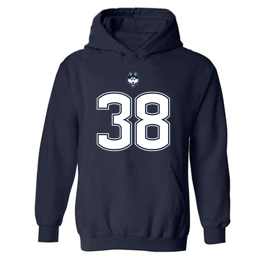 UConn - NCAA Football : John Neider - Classic Shersey Hooded Sweatshirt