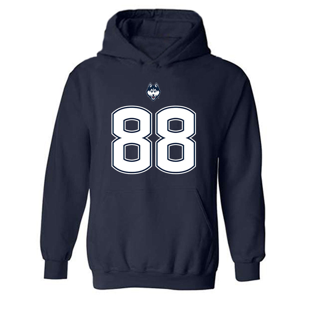 UConn - NCAA Football : Cooper Ackerman - Hooded Sweatshirt