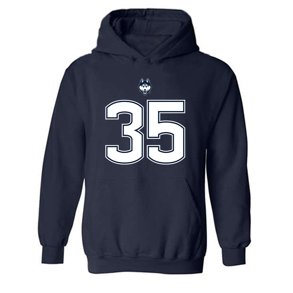 UConn - NCAA Football : Frank Daniley - Classic Shersey Hooded Sweatshirt