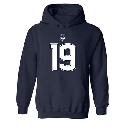 UConn - NCAA Football : Langston Hardy - Classic Shersey Hooded Sweatshirt