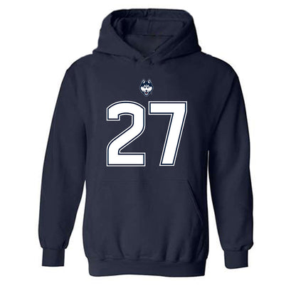 UConn - NCAA Football : Antoineo Harris - Classic Shersey Hooded Sweatshirt-0