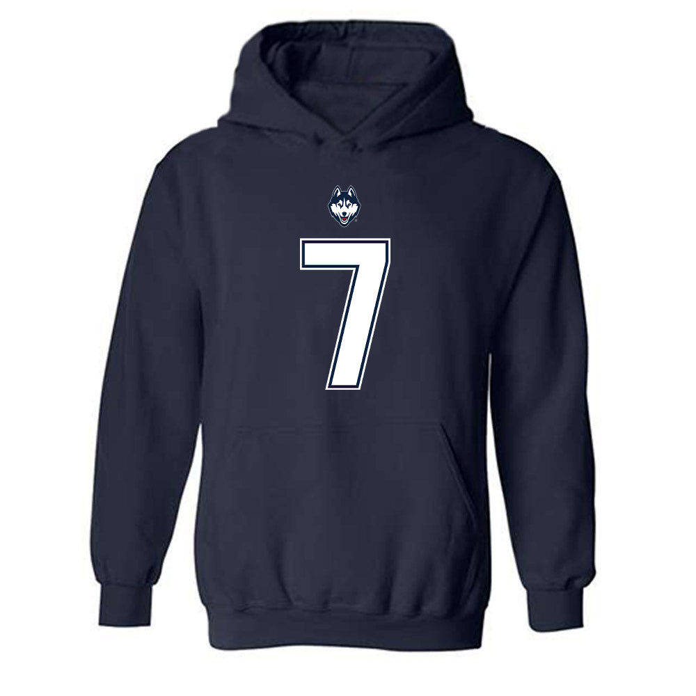 UConn - NCAA Football : Malachi Mclean - Hooded Sweatshirt