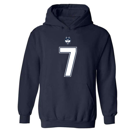 UConn - NCAA Football : Malachi Mclean - Hooded Sweatshirt