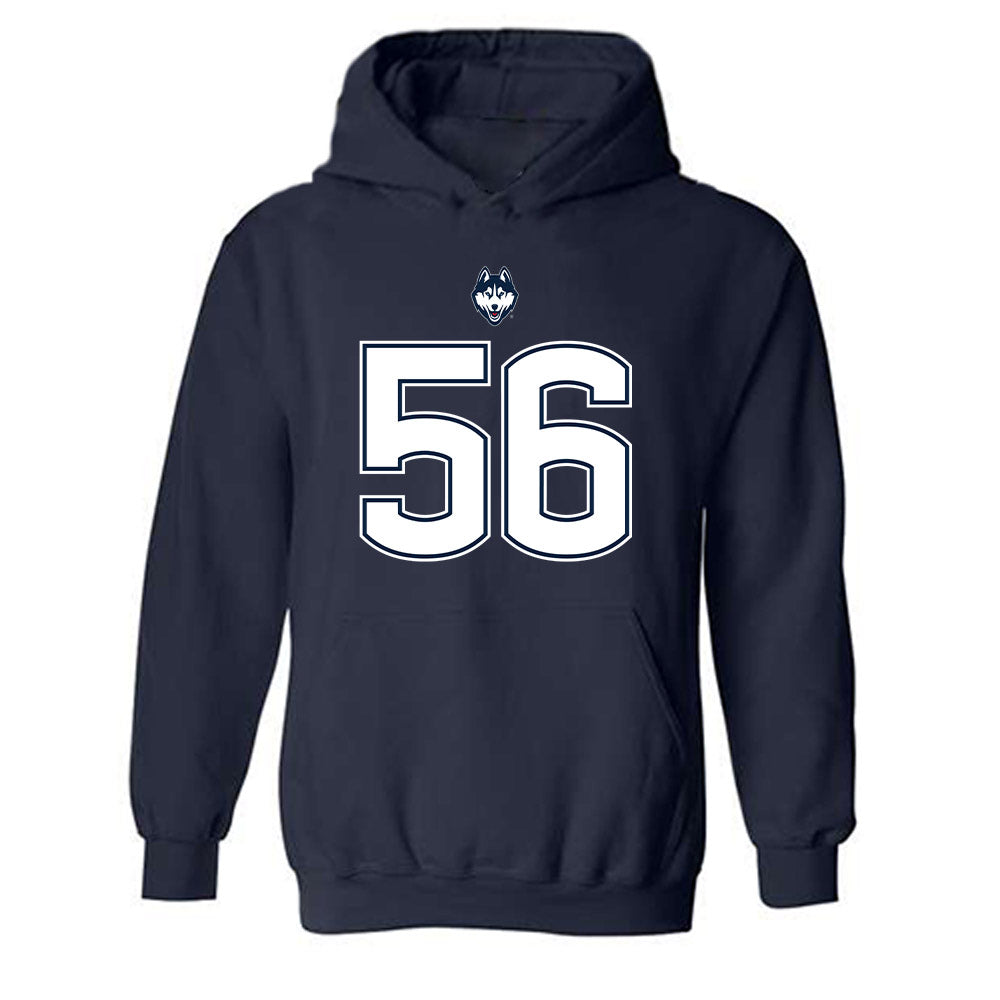 UConn - NCAA Football : Tamarus Walker - Classic Shersey Hooded Sweatshirt-0