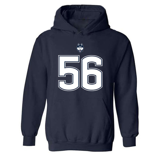 UConn - NCAA Football : Tamarus Walker - Classic Shersey Hooded Sweatshirt-0
