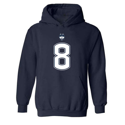 UConn - NCAA Football : Sione Moa - Classic Shersey Hooded Sweatshirt-0