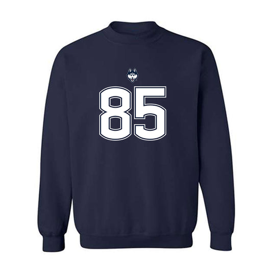 UConn - NCAA Football : Drew Kron - Classic Shersey Crewneck Sweatshirt-0
