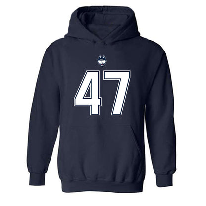 UConn - NCAA Football : Zachary Christinat - Classic Shersey Hooded Sweatshirt