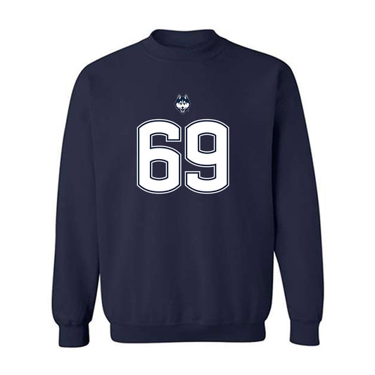 UConn - NCAA Football : Ty Chan - Classic Shersey Crewneck Sweatshirt-0