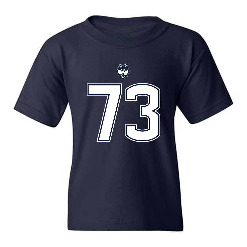 UConn - NCAA Football : Charley Leahy - Classic Shersey Youth T-Shirt-0